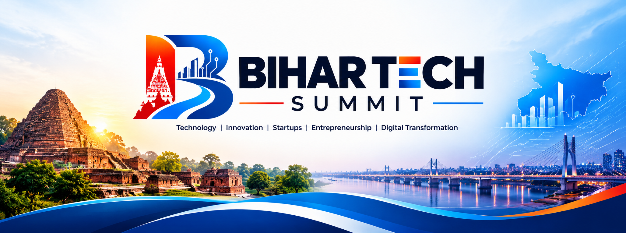 Bihar Tech Summit heritage meets innovation banner